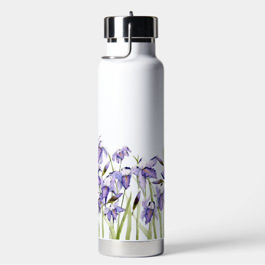 Irisisolierte Wasserflasche Trinkflasche (rechts)