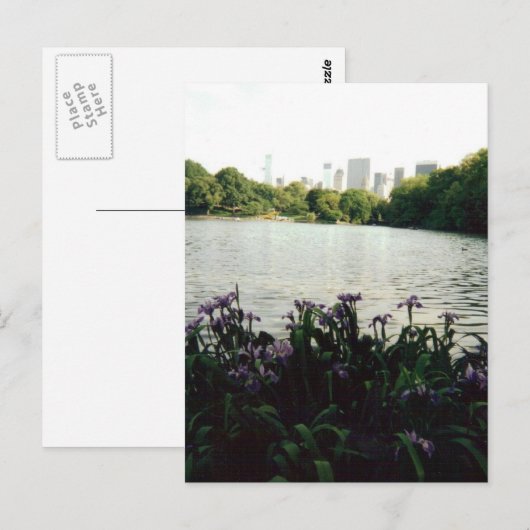 Irismmm 001 postkarte (Vorne/Hinten)