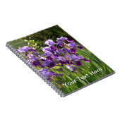 Irisnotizbuch Notizblock (Rechte Seite)