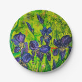 Irispapierplatte Pappteller (Vorderseite)