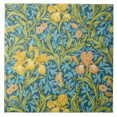 Iristapete entwarf 1887 fliese (Vorderseite)