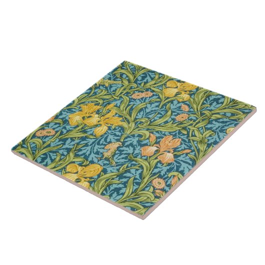 Iristapete entwarf 1887 fliese (Seite)
