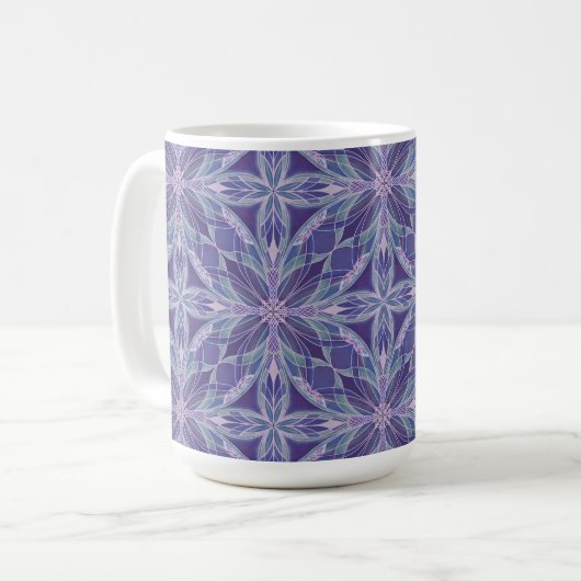 "Irisveil" Mug Kaffeetasse (Vorderseite Links)