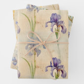 Irisverpackungspapier Geschenkpapier Set (Beispiel)