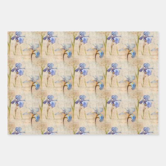 Irisverpackungspapier Geschenkpapier Set (Vorderseite 2)