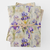 Irisverpackungspapier Geschenkpapier Set (Beispiel)