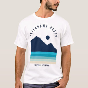 Iritahama Beach Shizuoka Japan Retro Vintag T-Shirt