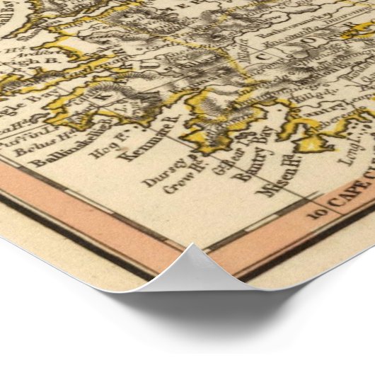 Irland 10 poster (Ecke)