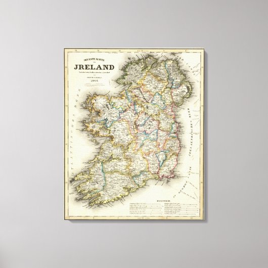 Irland 11 leinwanddruck (Vorderseite)