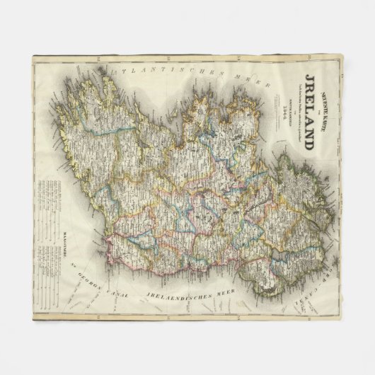 Irland 13 fleecedecke (Vorderseite (Horizontal))