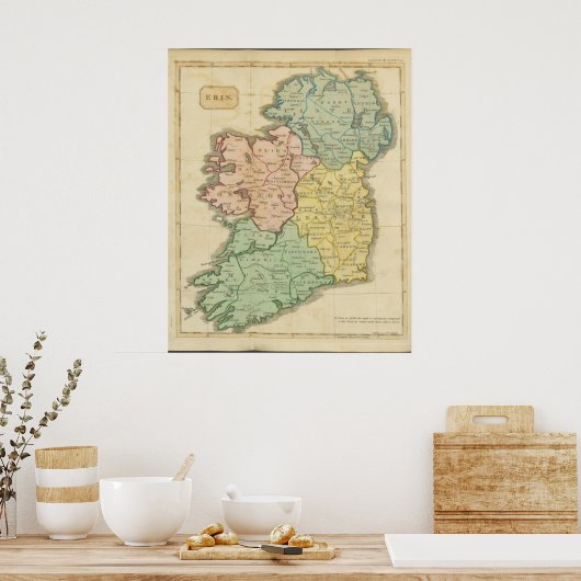 Irland 1810 poster (Küche)