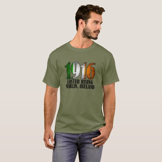 Irland 1916 Osteraufstieg des irischen Reichtums T-Shirt (Vorne ganz)
