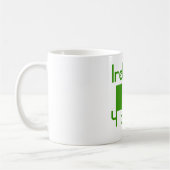 Irland 4 je Flagge Kaffeetasse (Links)