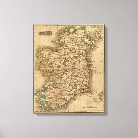 Irland 7 leinwanddruck (Vorderseite)