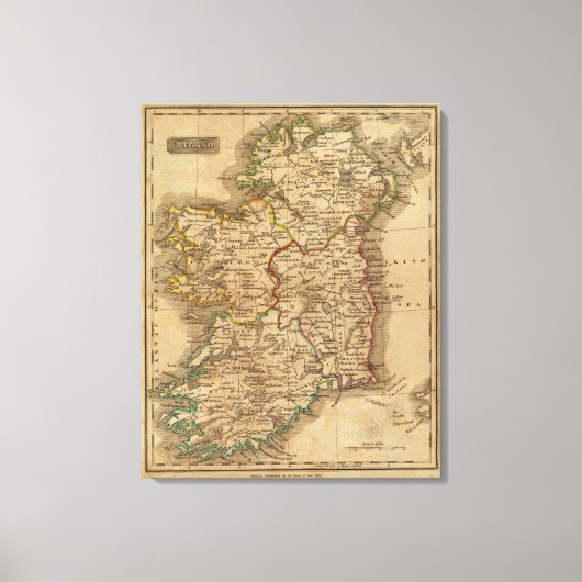 Irland 7 leinwanddruck (Vorderseite)