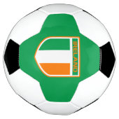 Irland-Abzeichen-Design Fußball (Gedreht)