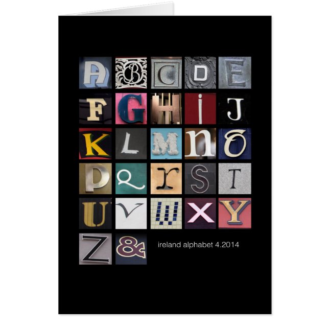 Irland-Alphabet (Vorne)