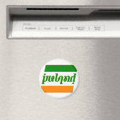 'Irland' Ambigram Magnet (In Situ (Geschirrspüler))