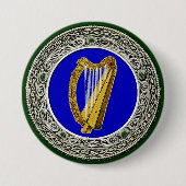 Irland-Arme Button (Vorderseite)
