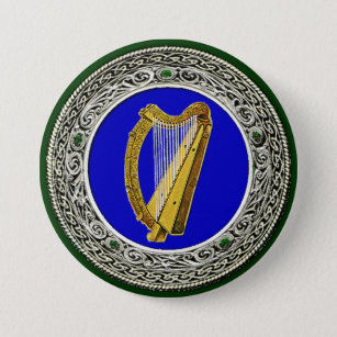 Irland-Arme Button