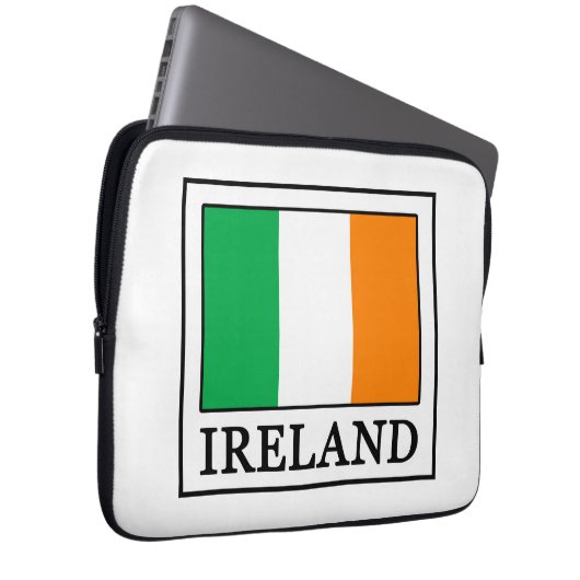 Irland Ärmel Laptopschutzhülle (Vorne Rechts)