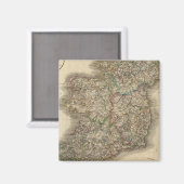 Irland Atlas Map Magnet (Vorderseite/Rückseite)