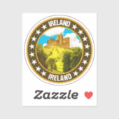 Irland Aufkleber (Blatt)