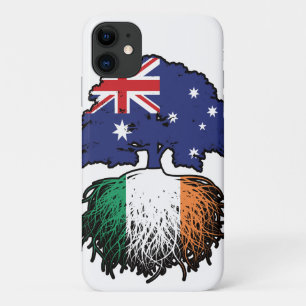 Irland - Australisches Tree Roots-Flag Case-Mate iPhone Hülle