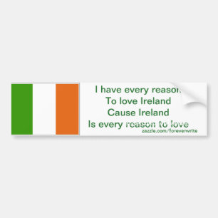 Irland-Autoaufkleber Autoaufkleber