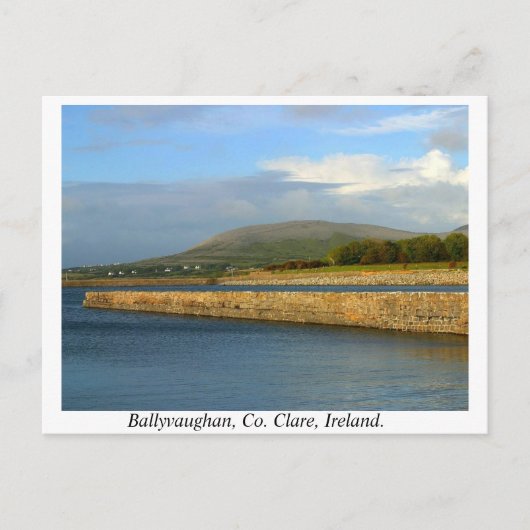 Irland - Ballyvaughan, Landkreis Clare Postkarte (Vorderseite)