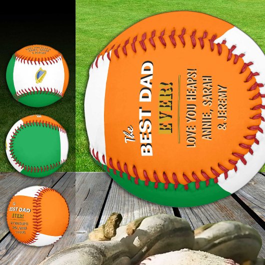 Irland Bester Vater, patriotische Vater, irische F Baseball