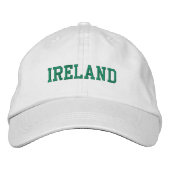Irland Bestickte Baseballkappe (Vorderseite)