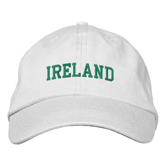 Irland Bestickte Baseballkappe (Vorderseite)