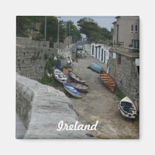 Irland-Bootsgasse Magnet