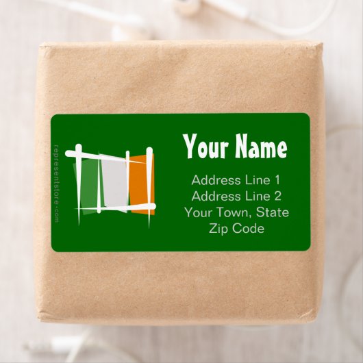 Irland - Brandflagge (Insitu)