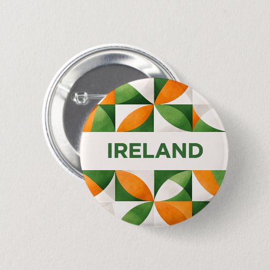 Irland Button (Vorne & Hinten)
