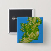 Irland Button (Vorne & Hinten)