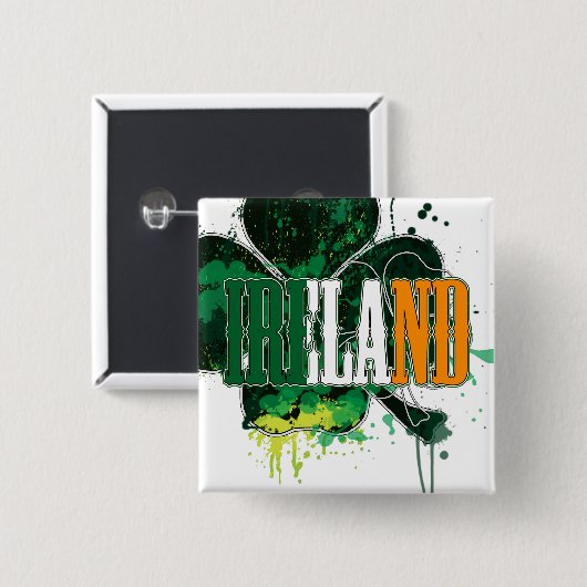 Irland-Button Button (Vorne & Hinten)