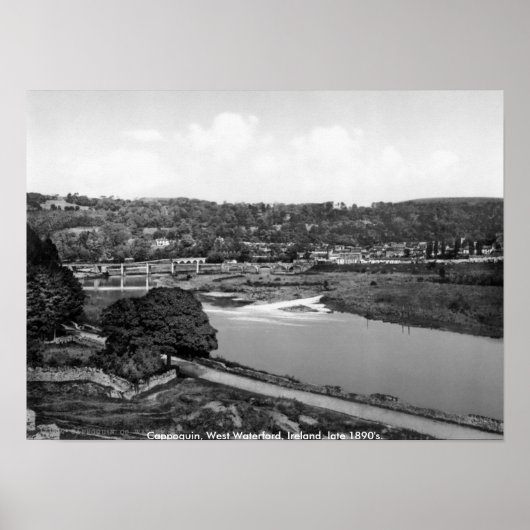 Irland, Cappoquin, West Waterford, Antique Print Poster (Vorne)