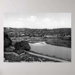 Irland, Cappoquin, Westwaterford, antiker Druck Poster