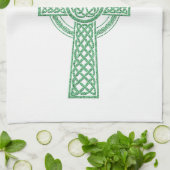 Irland Celtic Cross Handtuch (Gefaltet)