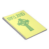 Irland Celtic Cross Notebook Notizblock (Rechte Seite)