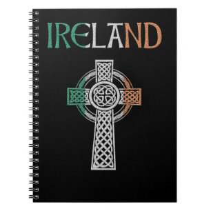Irland Celtic Cross Notizbuch Notizblock