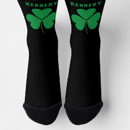 Irland Celtic Irish Name Kleeblatt Green Cloue Socken