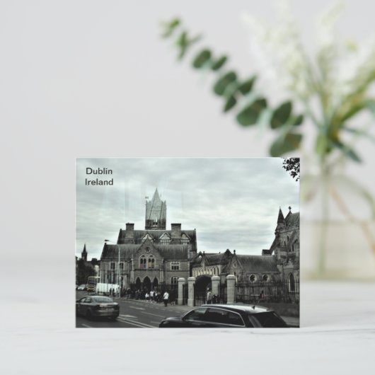 Irland, Christchurch Cathedral, Dublin City Postkarte (Stehend Vorderseite)