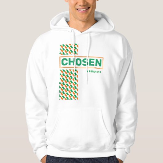 IRLAND Christlicher Tag der Selbstständigen, ausge Hoodie (Vorderseite)