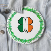 Irland Clover Saint Patrick's Day Button (Beispiel)