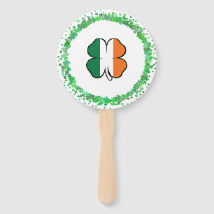 Irland Clover Saint Patrick's Day Fächer