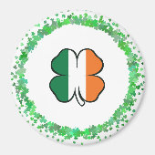 Irland Clover Saint Patrick's Day Magnet (Vorne)