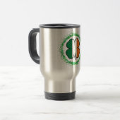 Irland Clover Saint Patrick's Day Reisebecher (Vorderseite Links)
